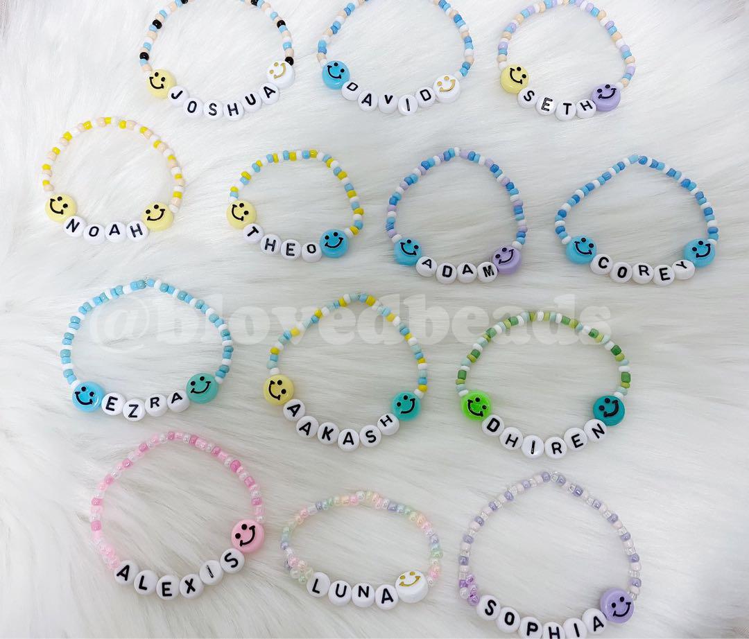 Tiny Word Beaded Bracelets | Custom Bracelets | Pronoun Jewelry | Snarky  Bracelets | Mantra Jewelry | Inspirational Bracelet | Reminder Bracelet |  Personalized Jewelry | LGBTQIA Jewelry - She's Crafty AVL