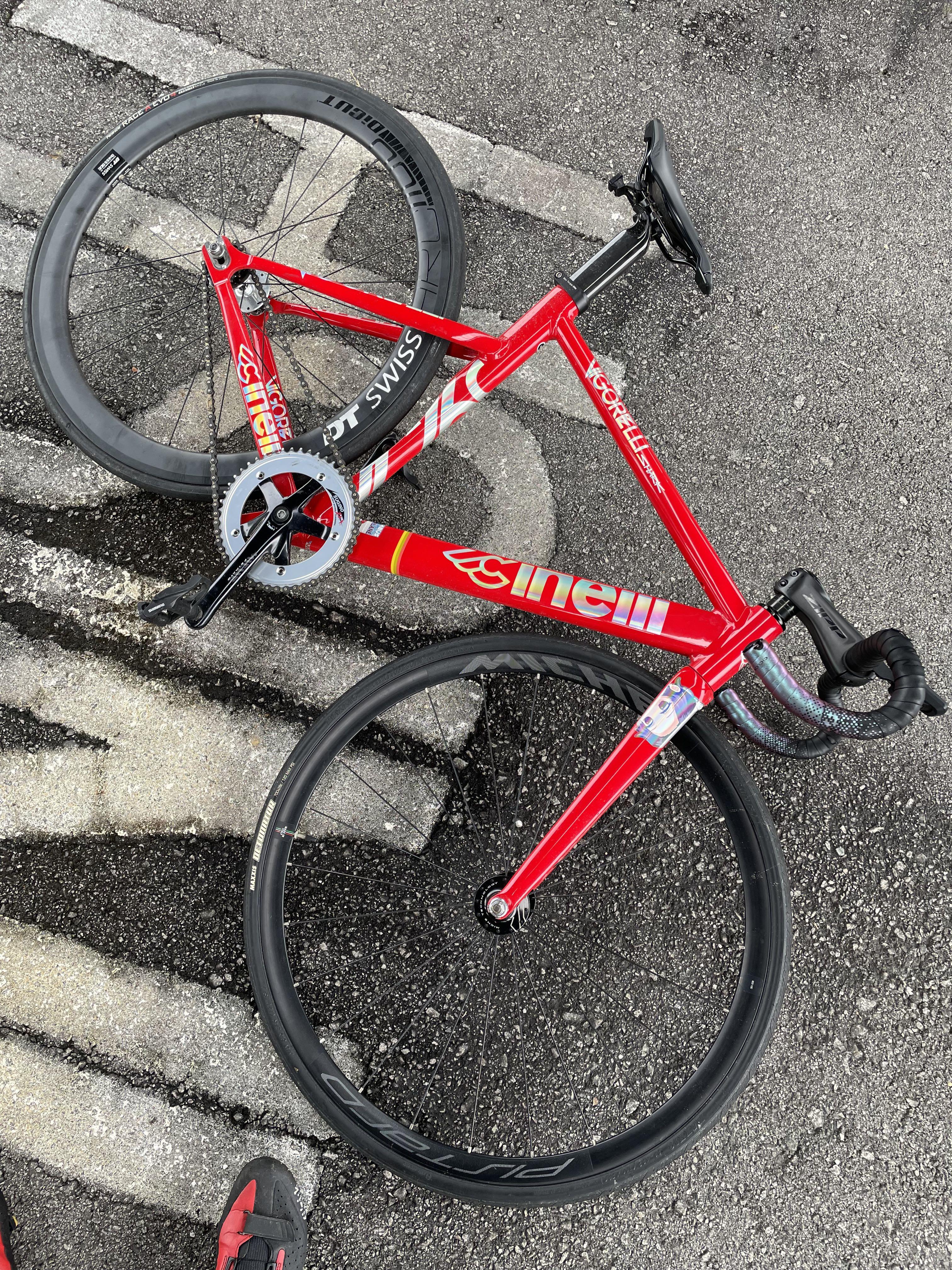 Cinelli 2025 shark frameset