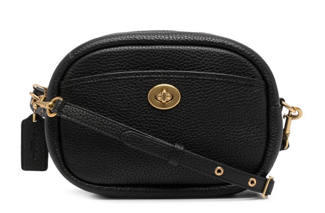 Coach leather crossbody camera bag, Luxury, Bags & Wallets on Carousell