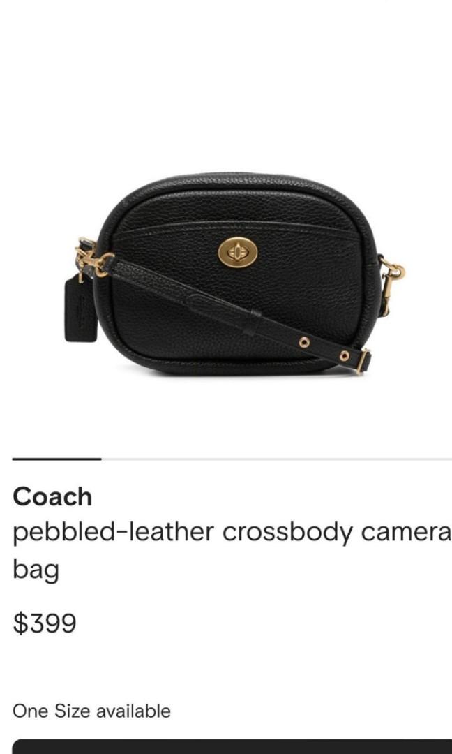 Coach leather crossbody camera bag, Luxury, Bags & Wallets on Carousell