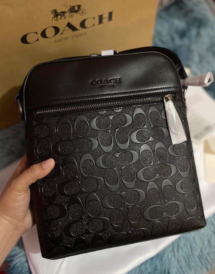 Coach Mens Bag, Men's Fashion, Bags, Sling Bags on Carousell