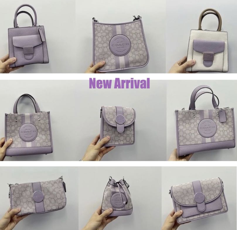 Coach discount lilac purse