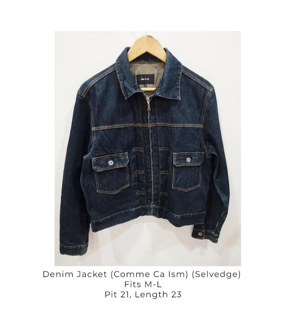 Comme ca ism jacket ( selvedge ), Men's Fashion, Coats, Jackets