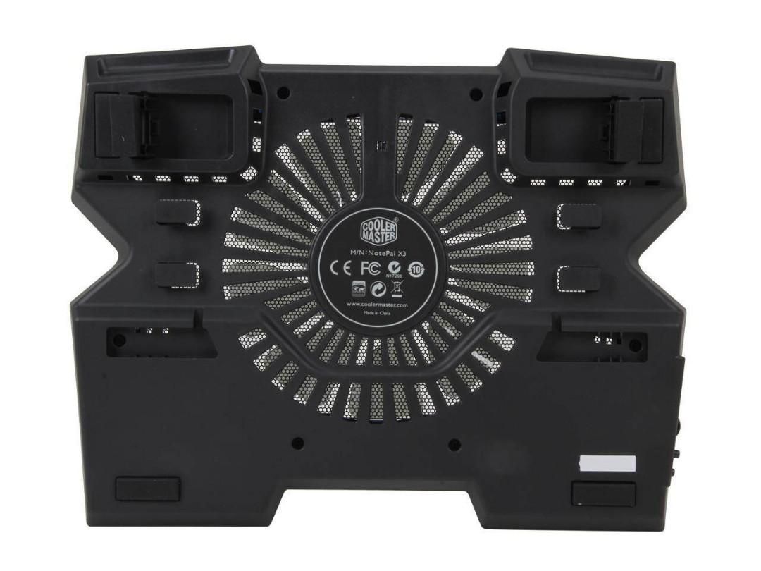 Cooler Master Notepal X3 Cooling Fan Computers Tech Parts Accessories Other Accessories on Carousell