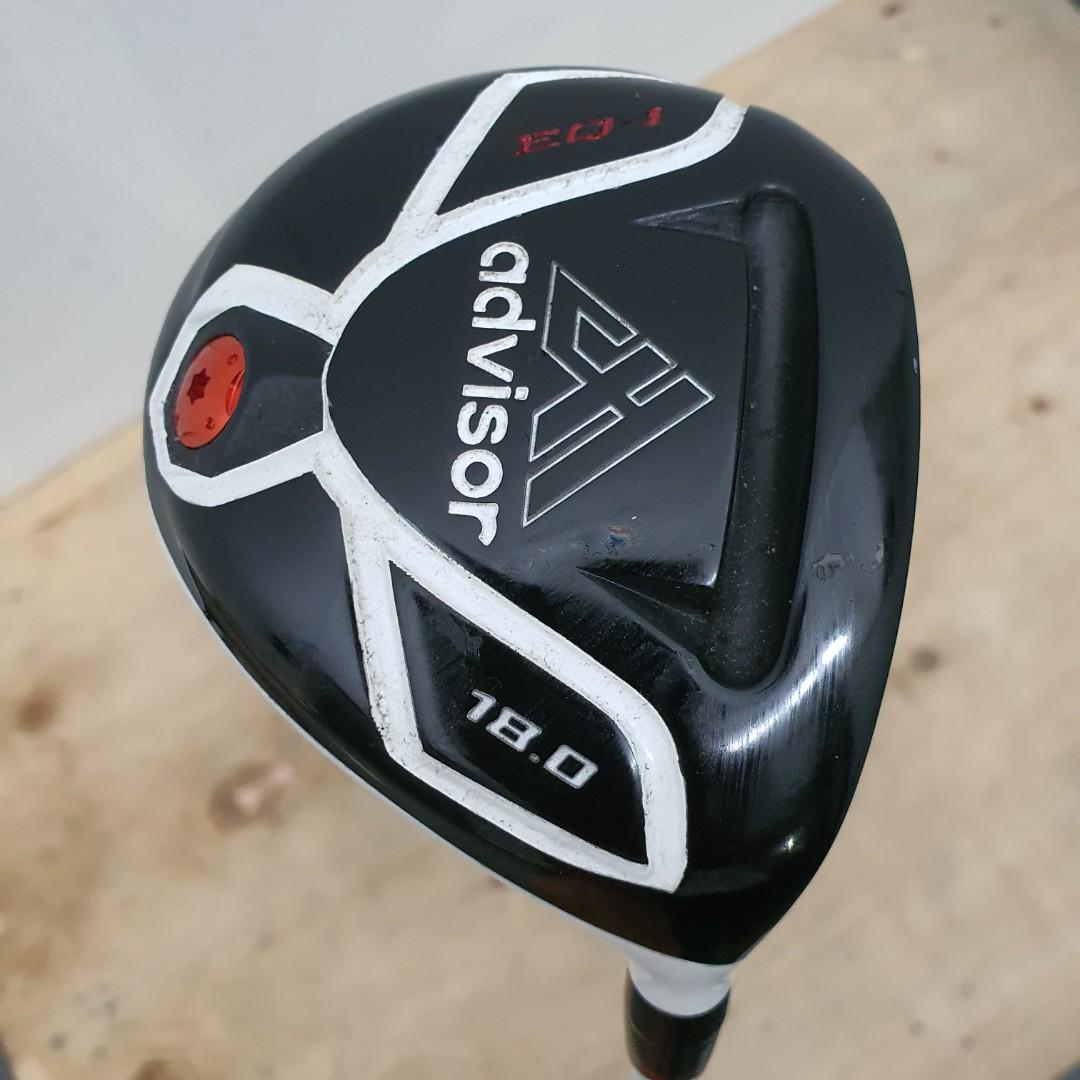 Daiwa Advisor EQ-1 18° 5 Wood Regular Graphite Shaft Advisor Grip