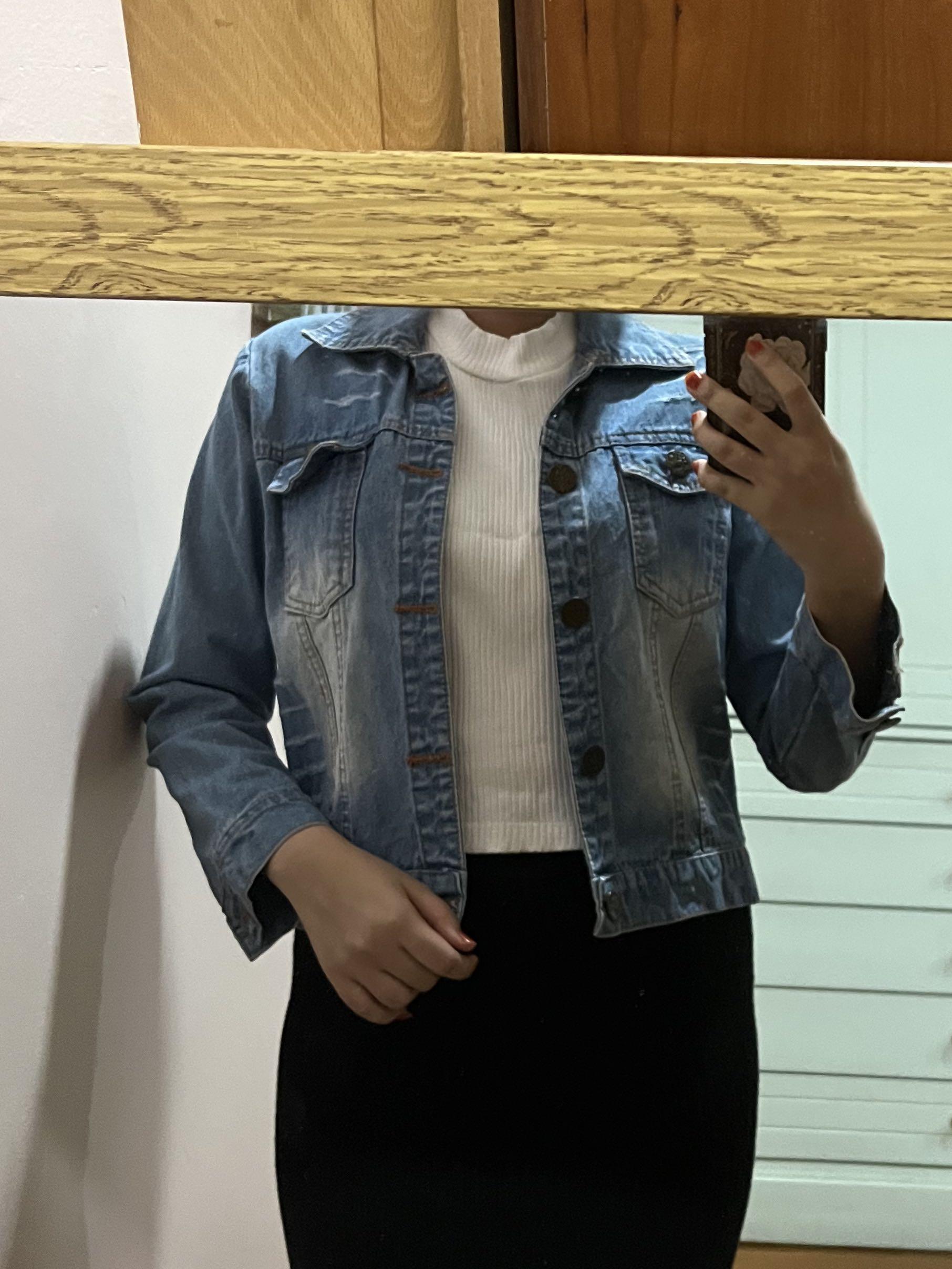 DENIM JACKET Women, Women's Fashion 