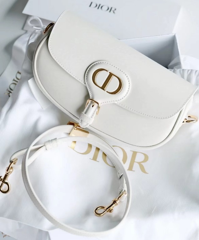 DIOR BOBBY EAST WEST Bag WHITE