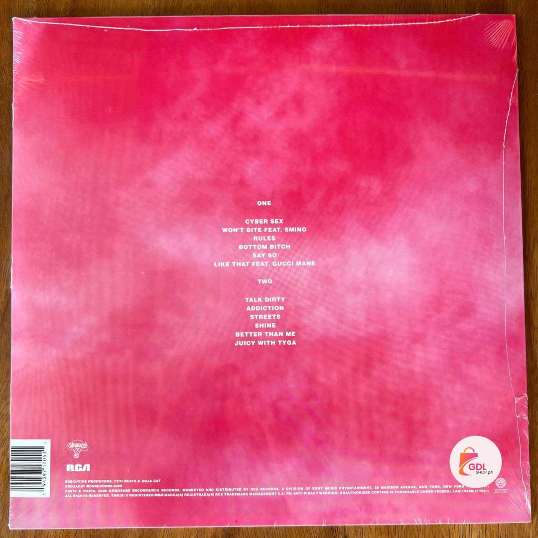 Doja Cat Hot Pink Limited Edition Pink Vinyl, Hobbies & Toys, Music ...
