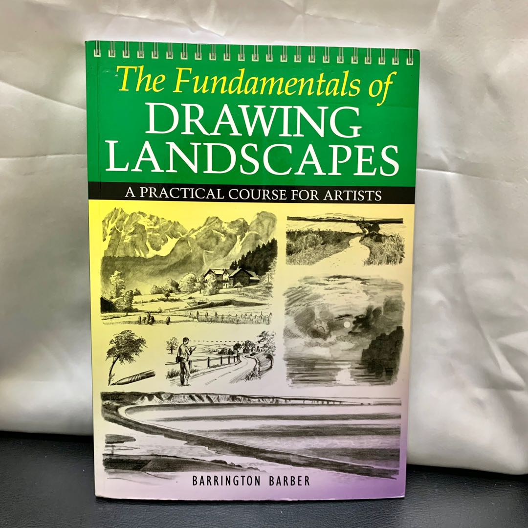 DRAWING LANDSCAPES BOOK, Hobbies & Toys, Books & Magazines, Children's