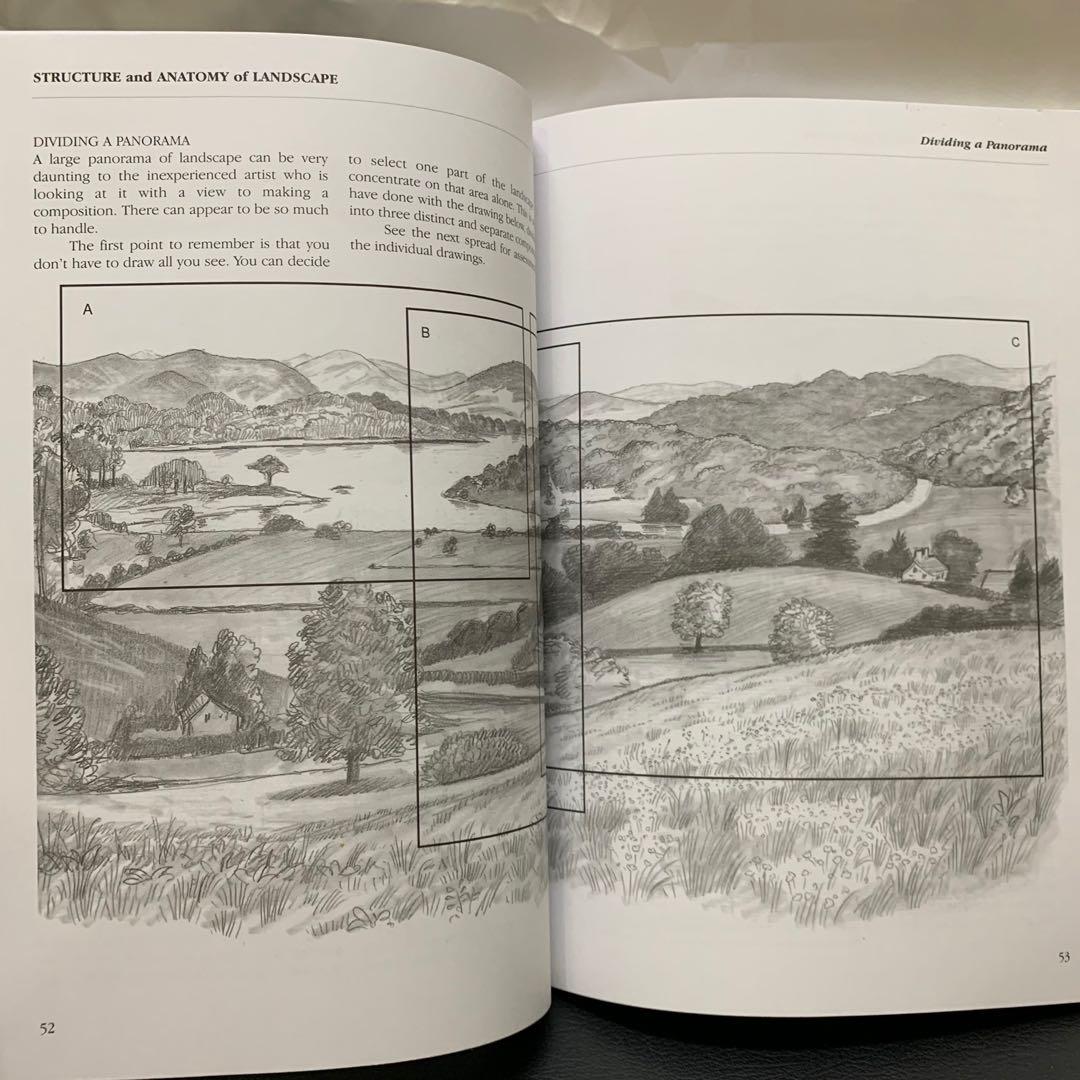 DRAWING LANDSCAPES BOOK, Hobbies & Toys, Books & Magazines, Children's