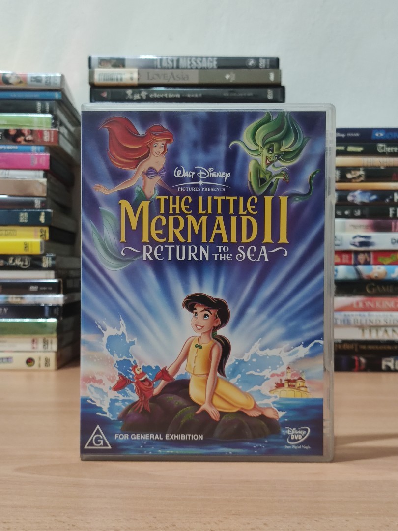 (DVD) The Little Mermaid II Return To The Sea, Hobbies & Toys, Music