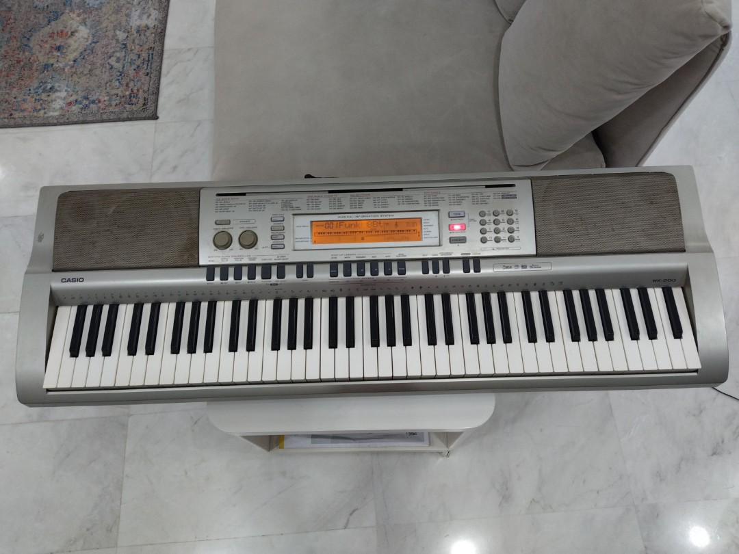 casio keyboard wk200