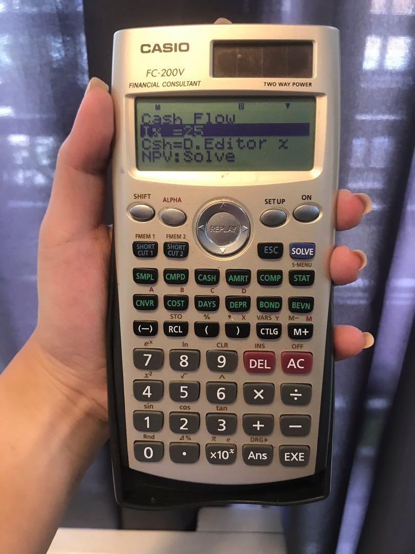 Casio fc online 200v price