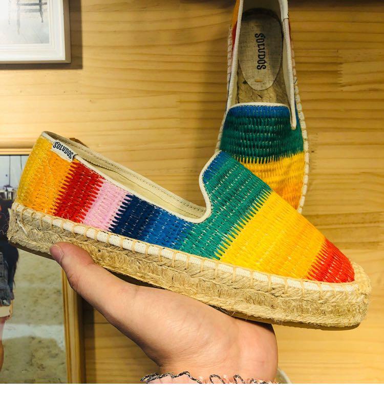 straw loafers