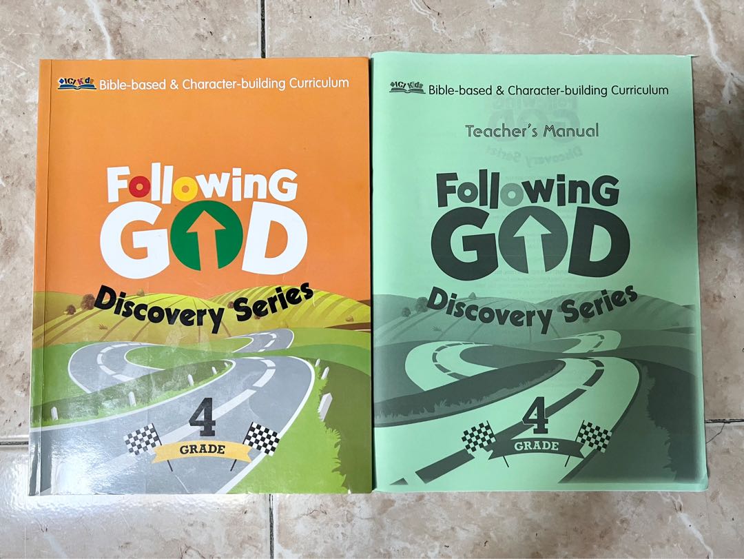 Following God - Grade 4 (with teaching manual), Hobbies & Toys, Books ...
