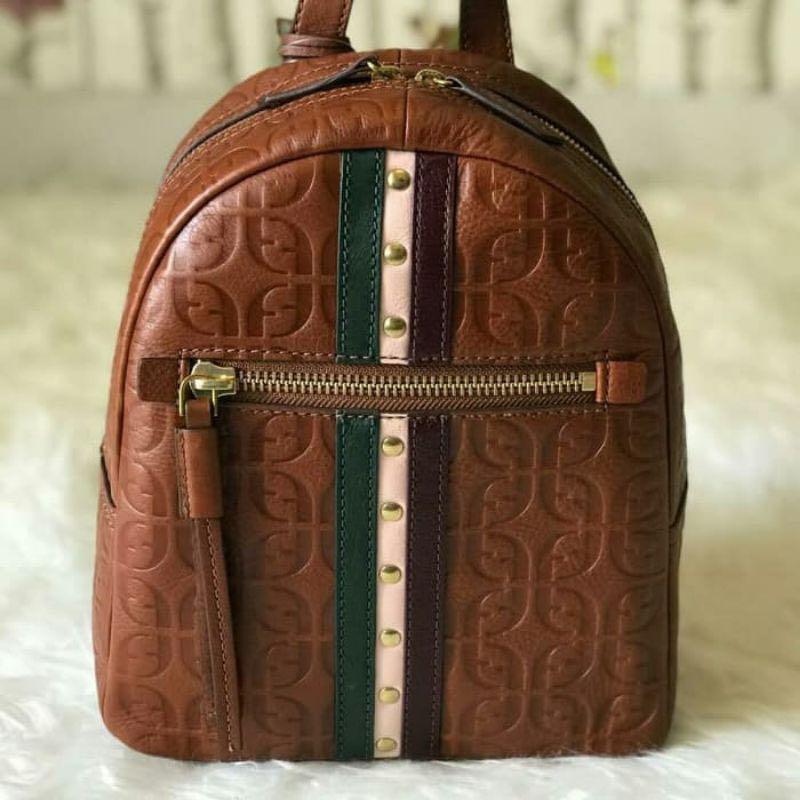 Fossil Backpack, Barang Mewah, Tas 