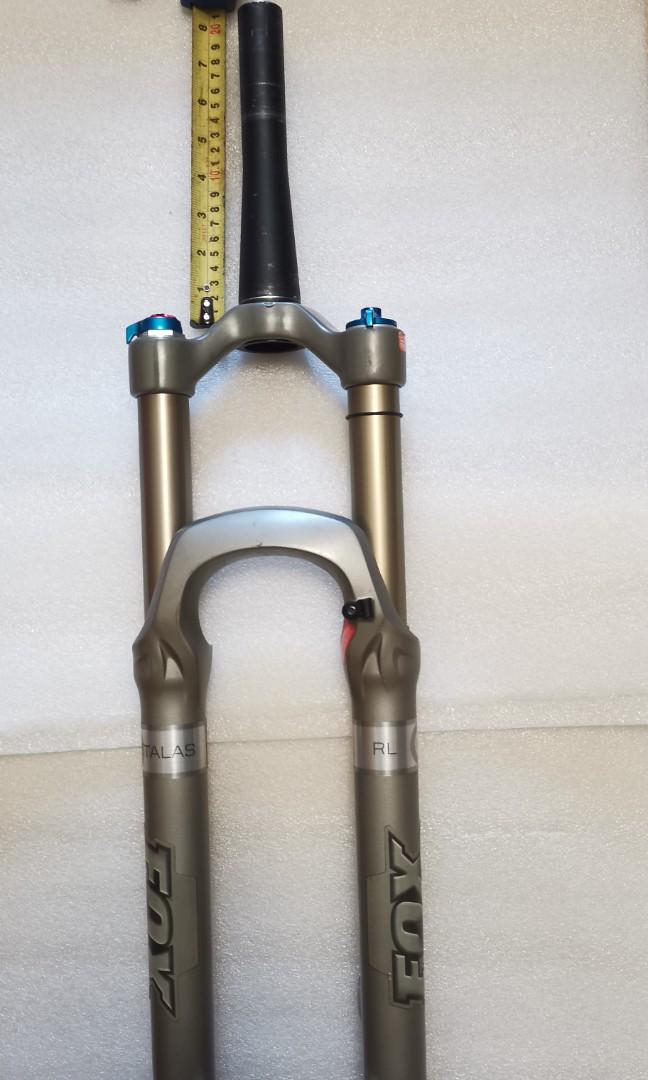 人気を誇る tapered 32, TALAS FOX fork, set wheel 26/27.5 100x15, パーツ