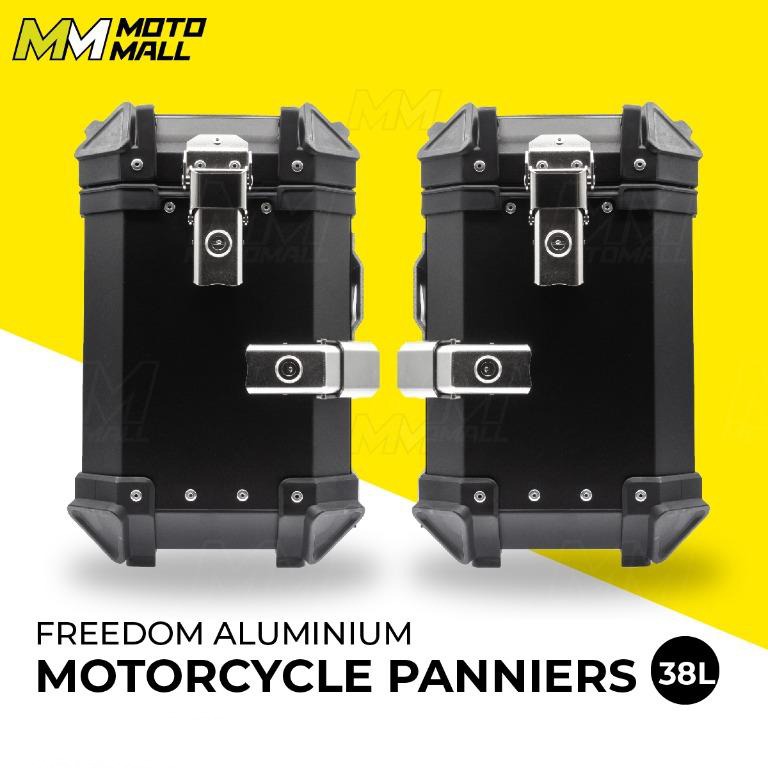 Pannier box motorcycle deals