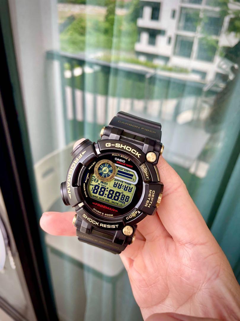 G SHOCK FROGMAN TORNADO GWF D1035B 35TH ANNIVERSARY LIMITED GOLD EDITION