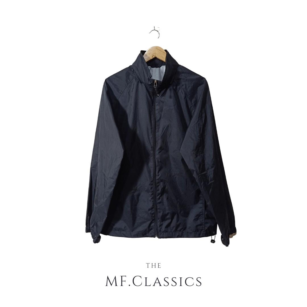 Giordano Windbreaker Jacket Black 28 L 23 W Men s Fashion