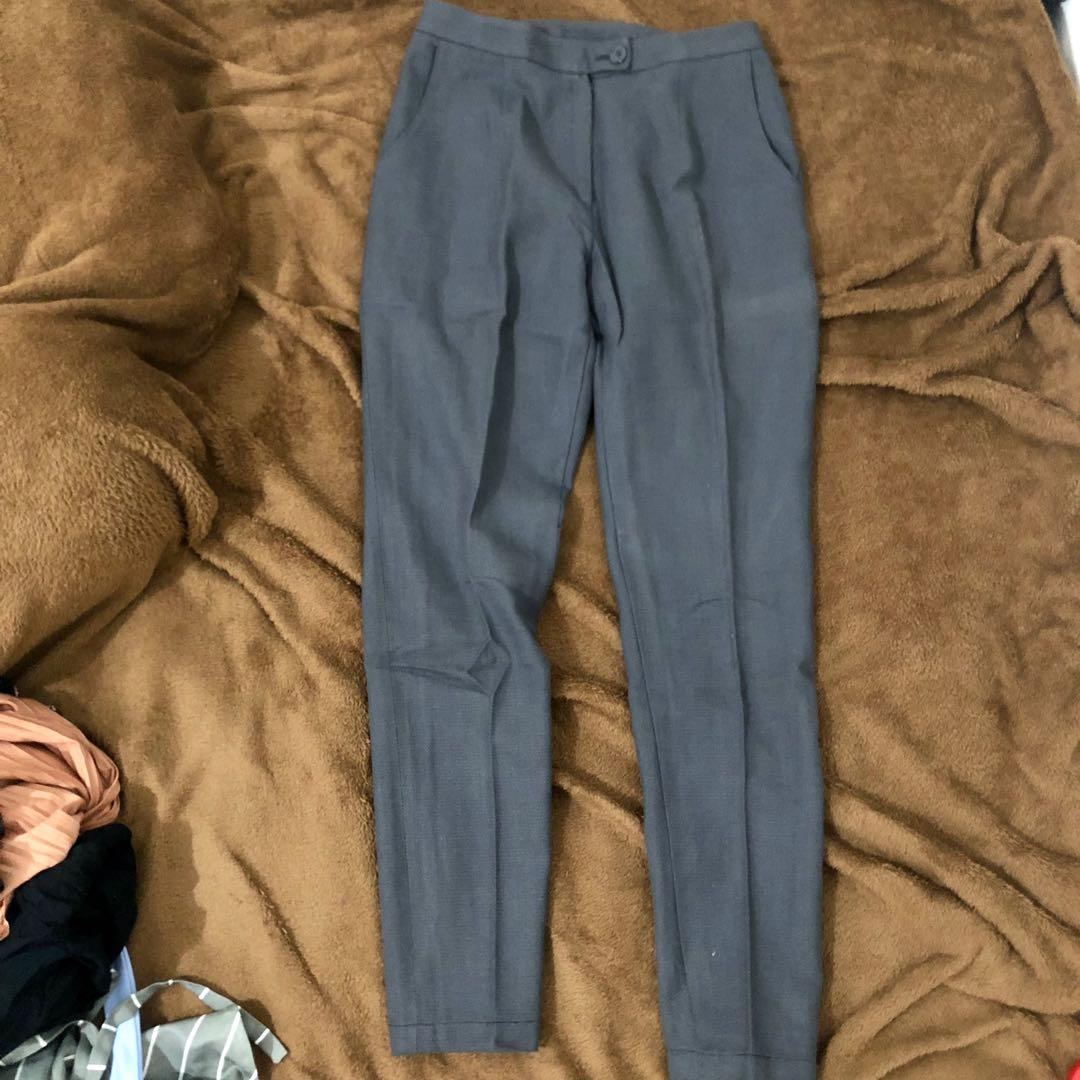 Grey Formal Pants, Fesyen Wanita 