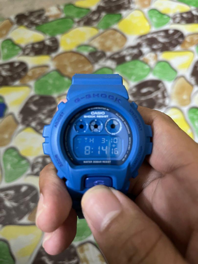 Gshock dw6900 mm2 smurf Men s Fashion Watches Accessories Watches on Carousell