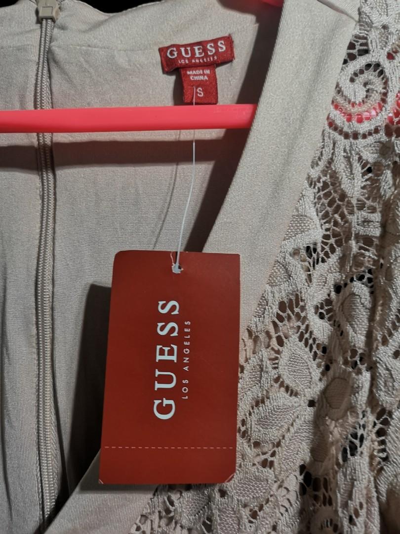 Guess Old Rose Lace Dress (Category: Dresses) located in Manila. Submitted by piayee (Listing ID 1172329800, Image 1). Description: Never been used. Pasalubong from US. Di ko kasya kaya benta ko nalang po. Price is negotiable 👌.
