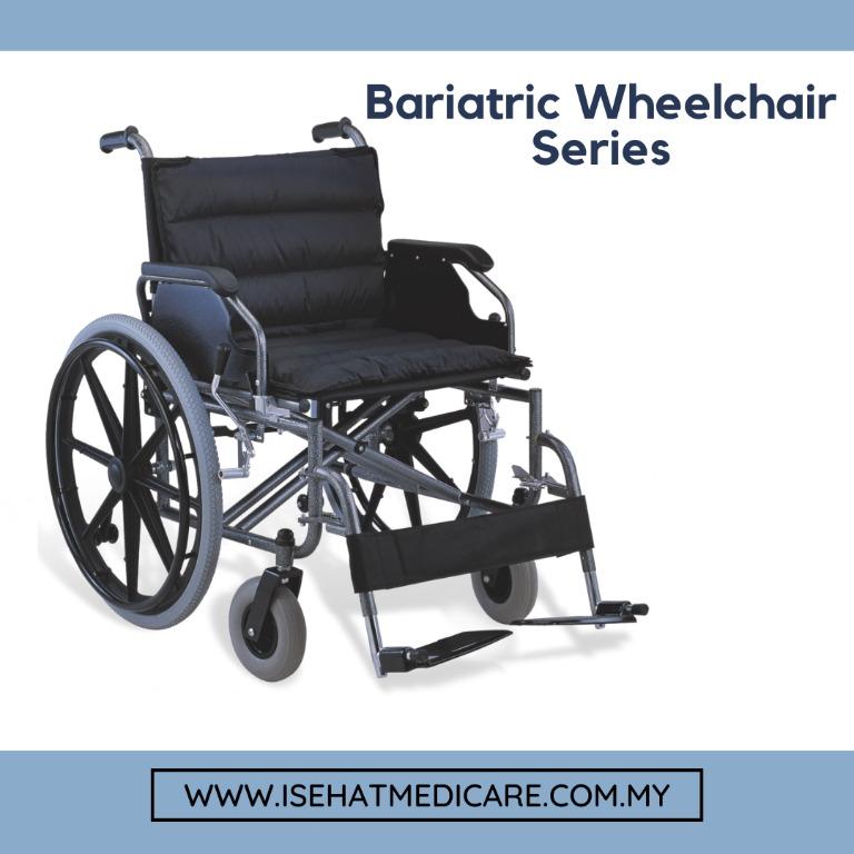 Heavy Duty Bariatric Wheelchair, Health & Nutrition, Assistive