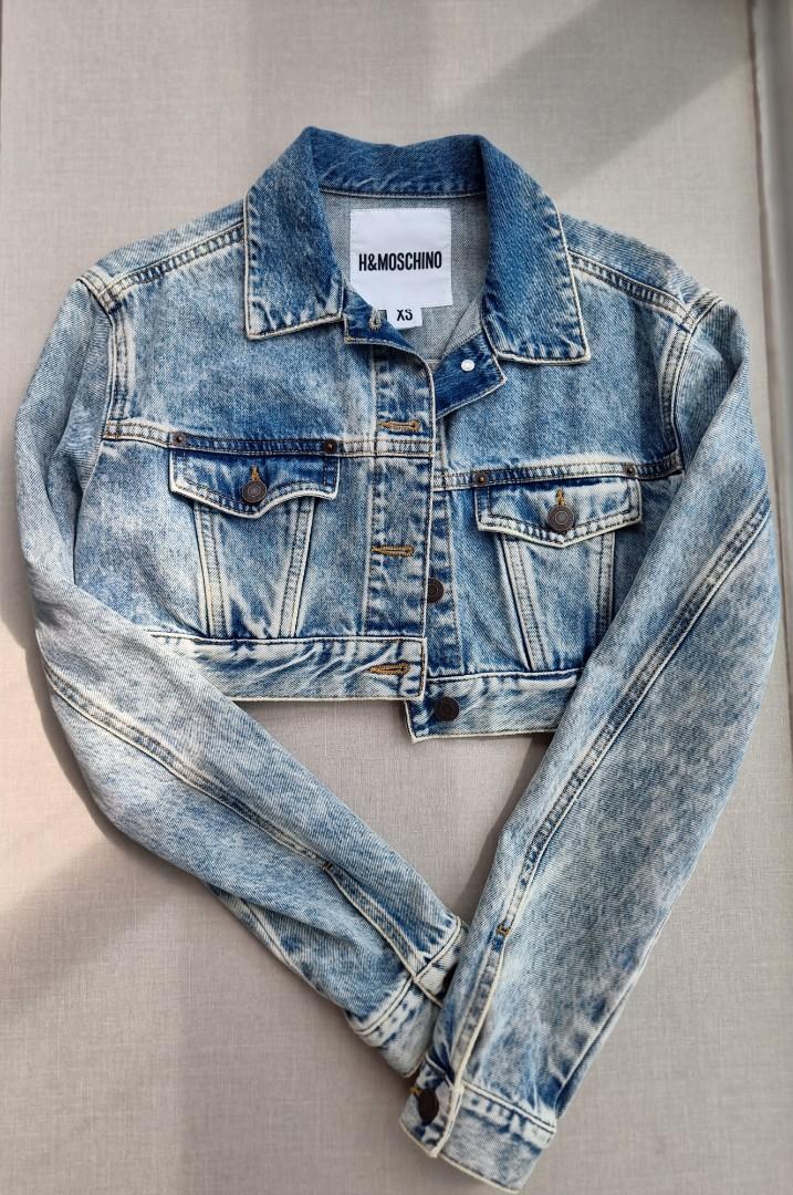 H&m moschino jean discount jacket