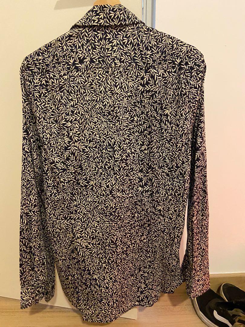 H&m william top morris blouse