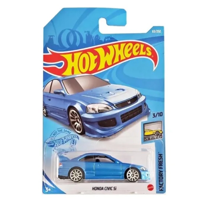 Hot wheels honda civic hot sale si