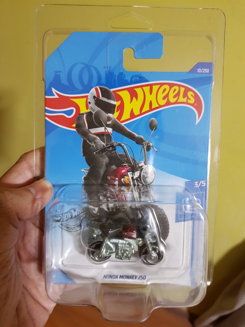 Hot Wheels Honda Monkey Bike, Hobbies & Toys, Toys & Games on Carousell