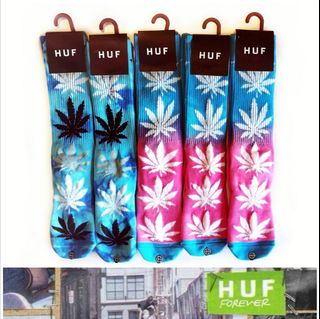 現貨🍁滑板品牌HUF中筒棉襪🍁629748238785291125