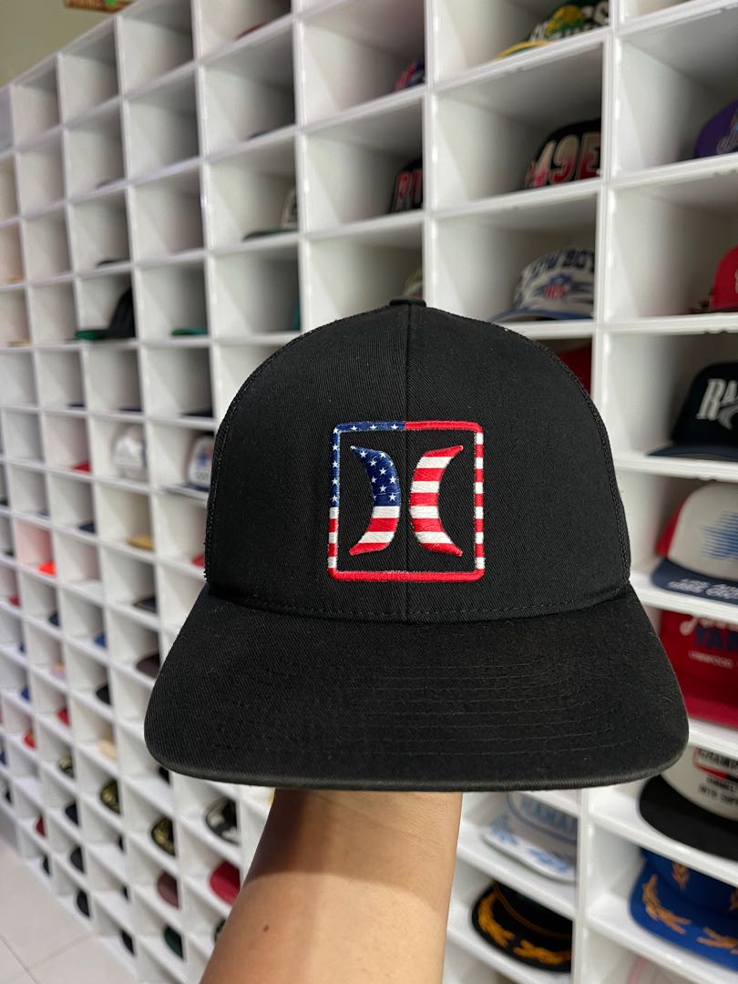 Hurley American Flag Trucker Cap, Men's 