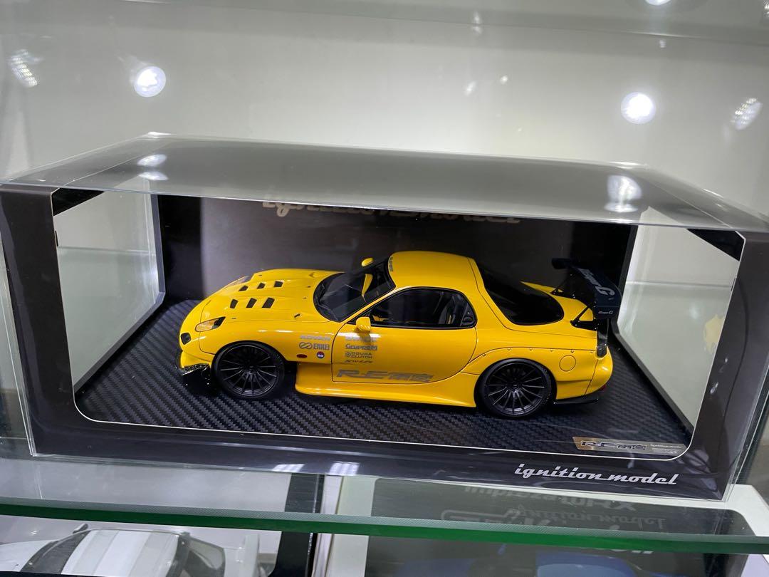 Ignition model 1:18 MAZDA RX-7 (FD3S) RE Amemiya Yellow (EN