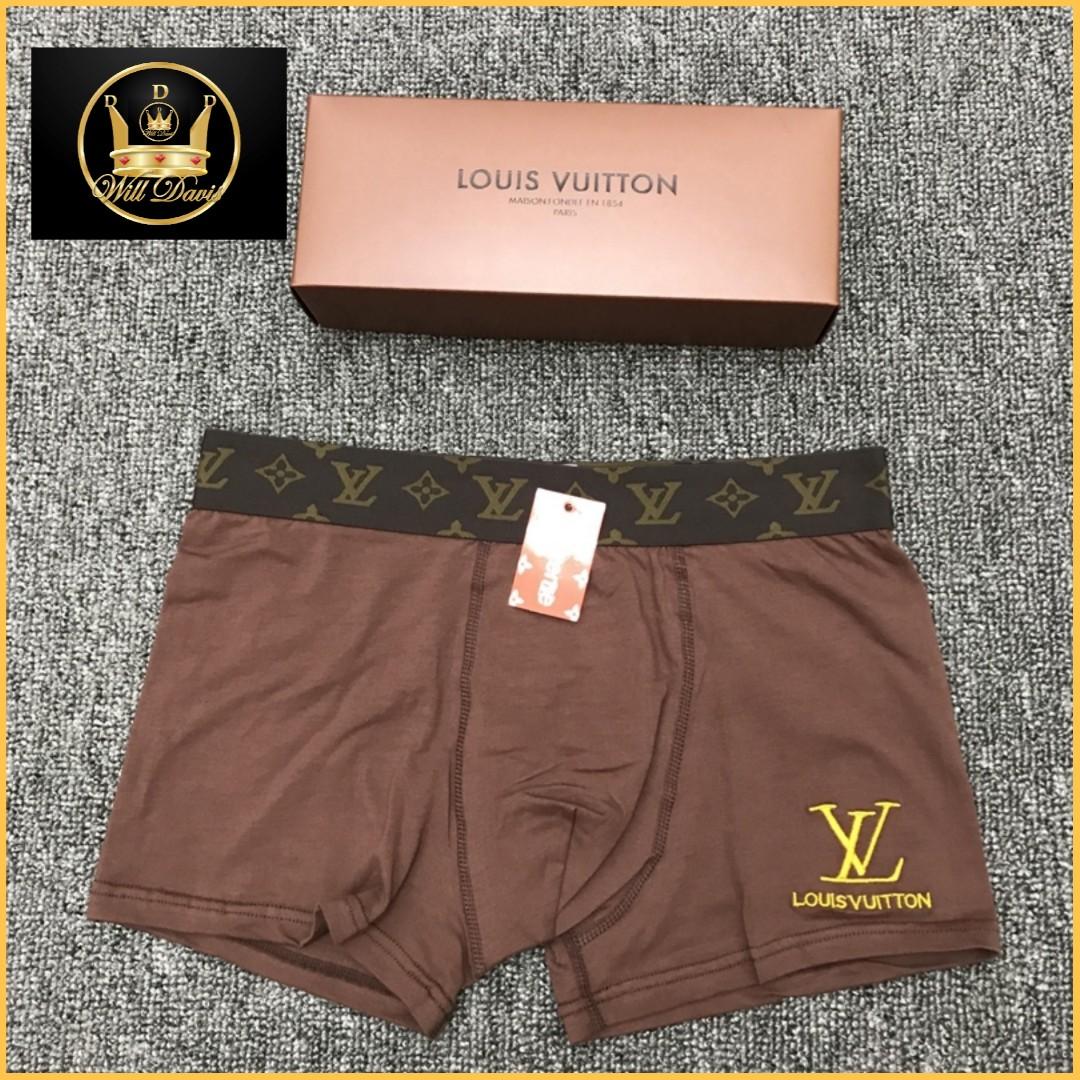 Louis Vuitton brown Men Boxer • Kybershop