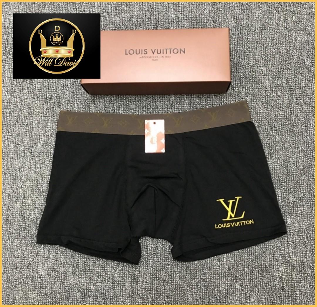 Imported Louis Vuitton Boxer Briefs 🖤🖤🖤, Men's Fashion, Bottoms