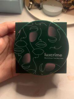 (Include ongkir) Luxcrime blur & two way cake shade custard