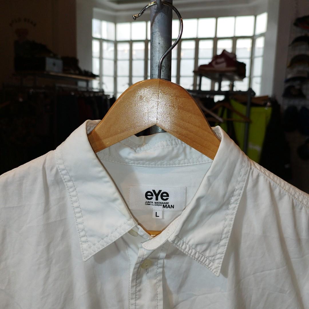 Junya Watanabe button down (Category: Formal Shirts) located in Quezon City. Submitted by giveme_theloot (Listing ID 1172286494, Image 3). Description: large width 22 inches length 29.5 inches.