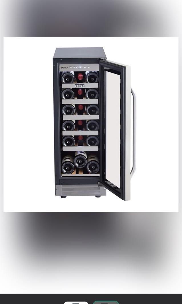 kadeka wine fridge spotless, TV & Home Appliances, Kitchen Appliances, Wine Cellar & Storage