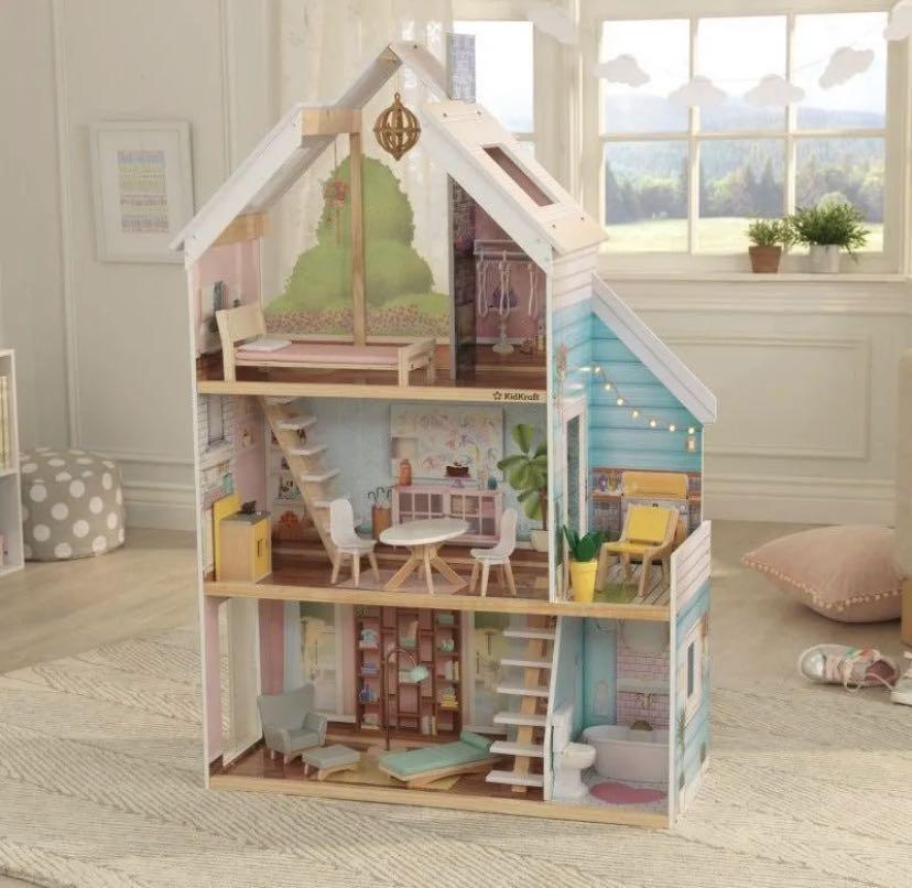 KidKraft Zoey Dollhouse, Hobbies & Toys, Toys & Games on Carousell