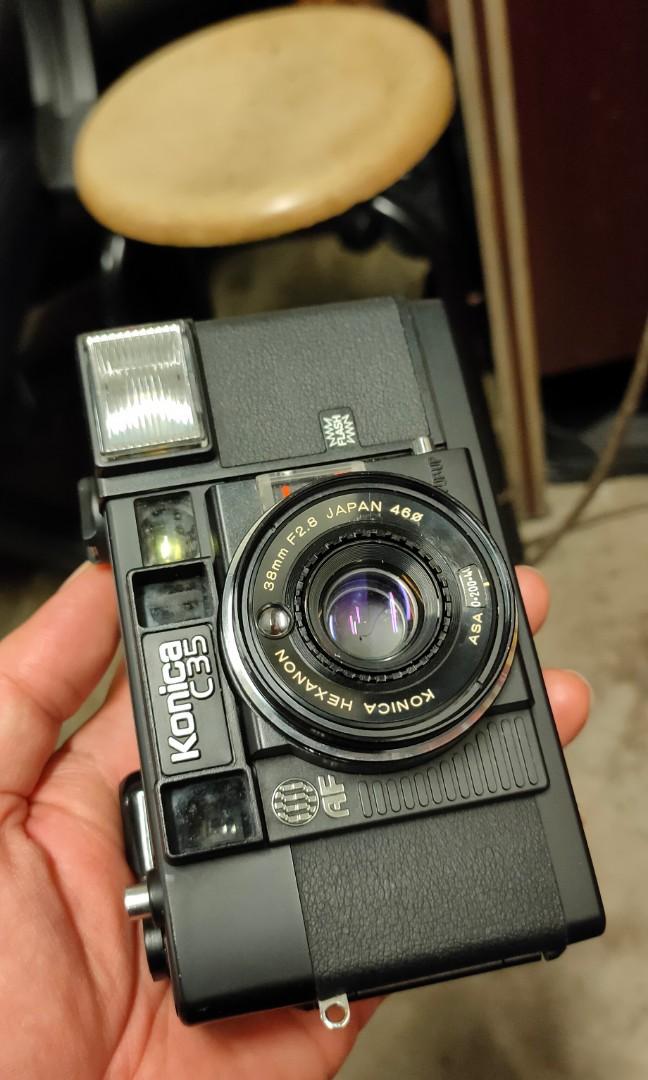 Konica C35 AF for COLLECTION/NOT WORKING, Photography, Cameras on Carousell