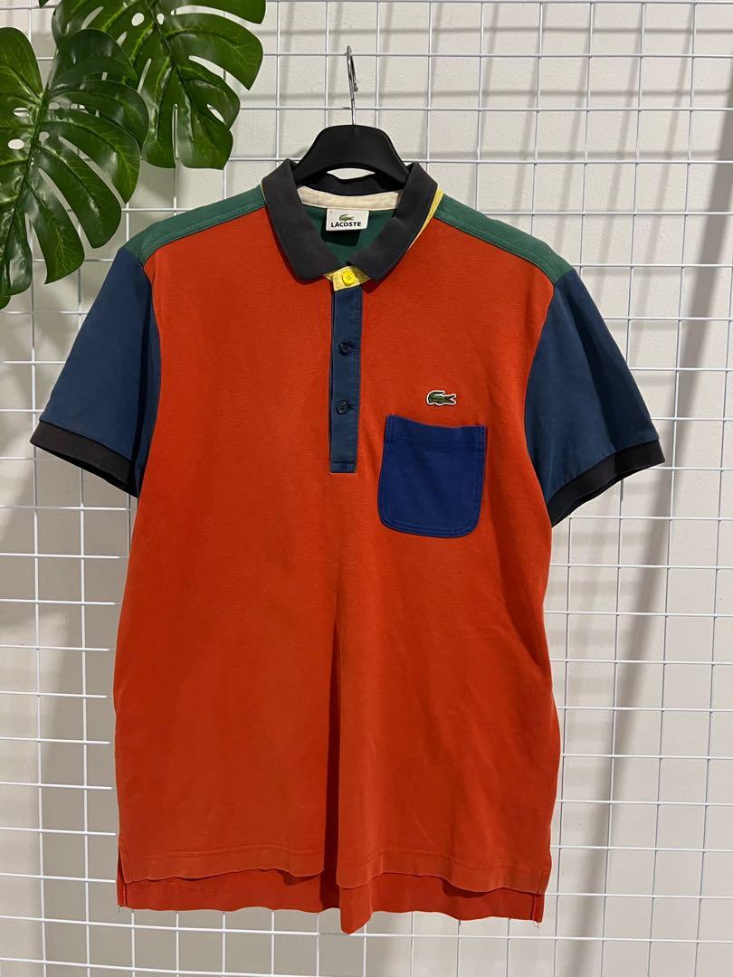Lacoste Multicolor Polo Shirt Men s Fashion Tops Sets Tshirts