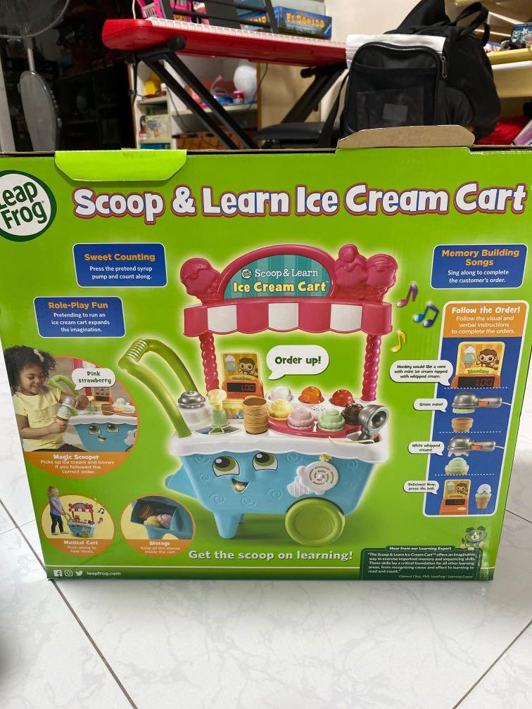 Leapfrog Ice Cream Cart, Hobbies & Toys, Toys & Games on Carousell