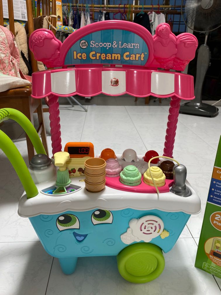 Leapfrog Ice Cream Cart, Hobbies & Toys, Toys & Games on Carousell