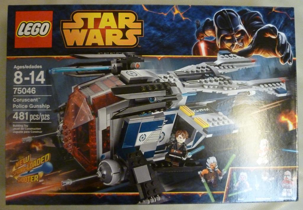 LEGO Star Wars 75046 Coruscant Police Gunship (全新絕版未開MISB 可