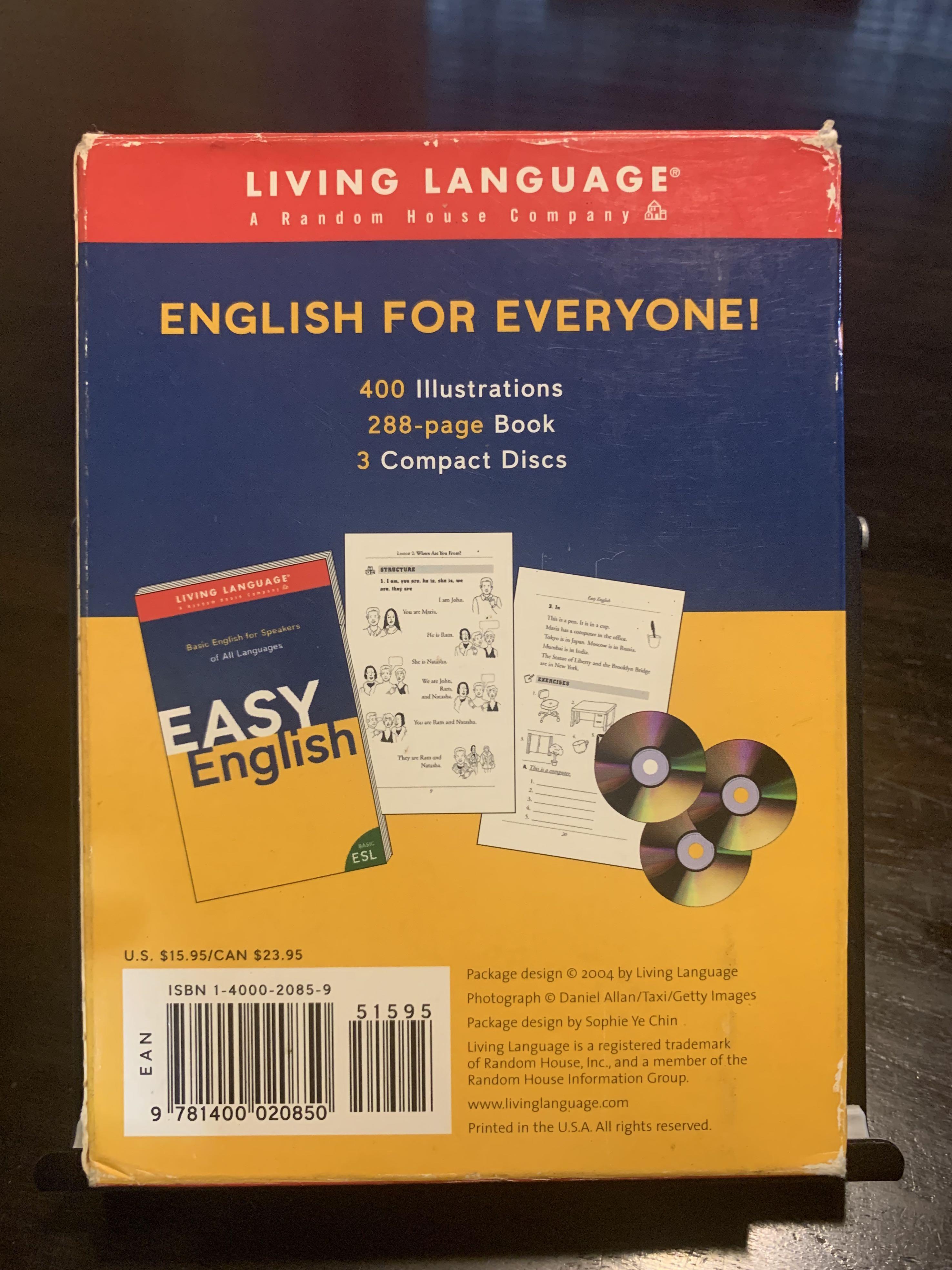 Living Language Easy English by Christopher Warnasch, Hobbies & Toys