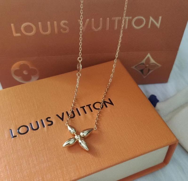 LV Blooming Supple Necklace, Luxury, Accessories on Carousell