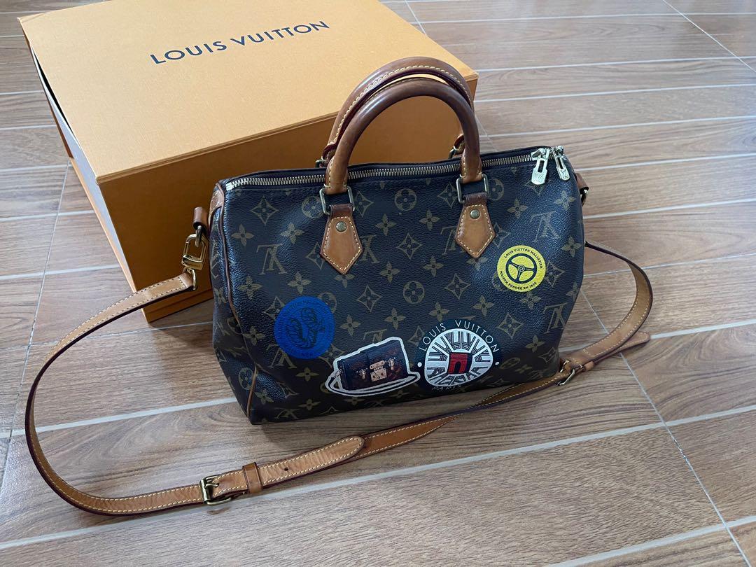 Louis Vuitton Speedy 30 World Tour Limited Bag, Luxury, Bags & Wallets on  Carousell