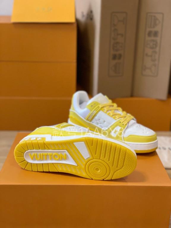 Louis vuitton hotsell sneakers yellow